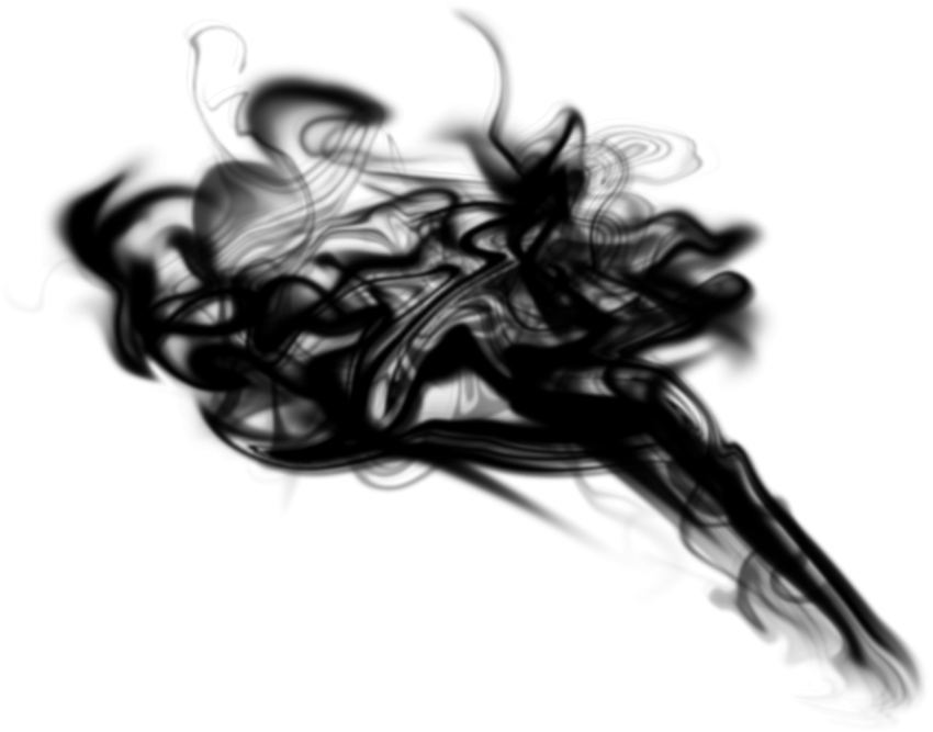 Black Cloud Of Smoking PNG Picture Free Download