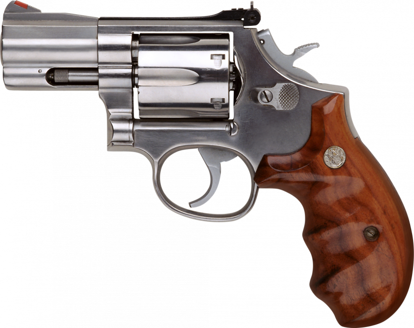 3d silver pistol 3d gun png free download