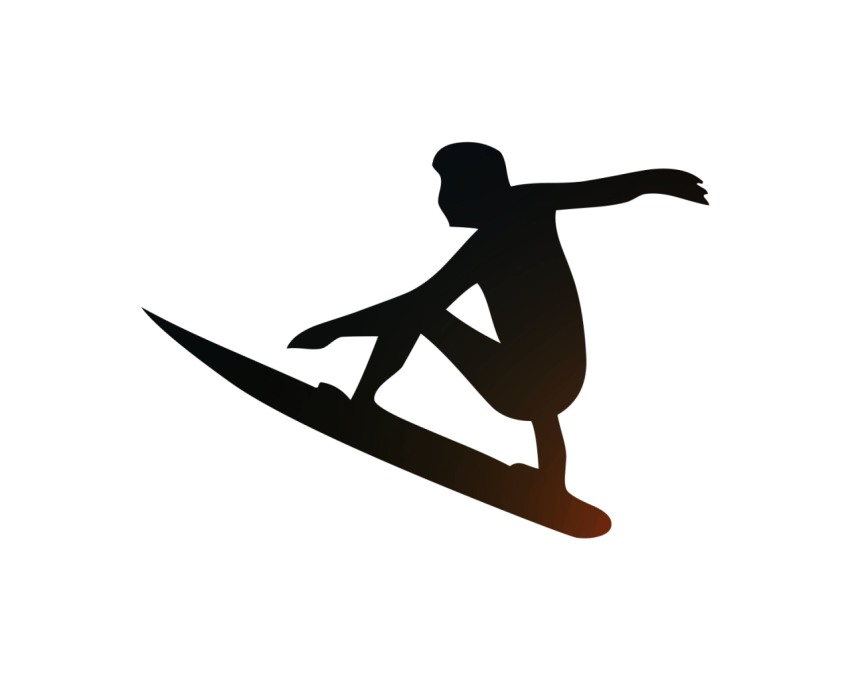Cool Surfing PNG Icon Free Transparent