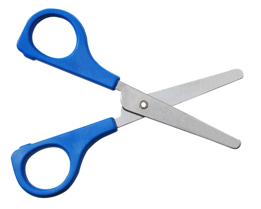 Small Scissor PNG on Transparent Image