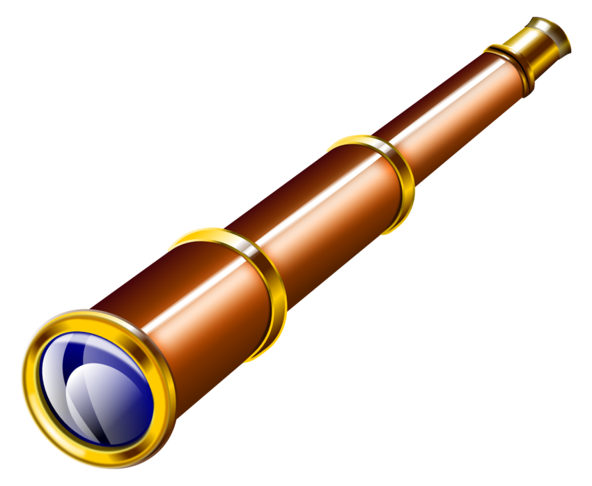 Roylaty Free Telescope PNG Stock Photo