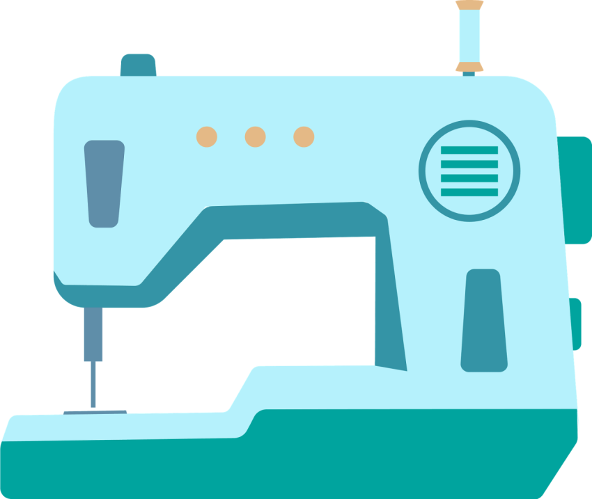 Cute Sewing Machine PNG Wallpaper FRee Download
