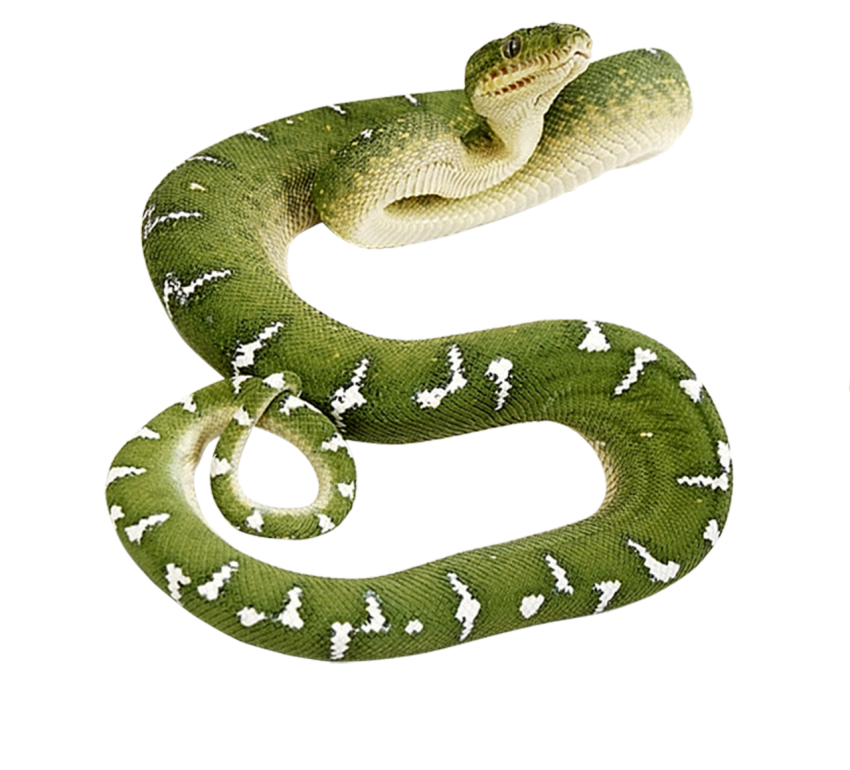 Anaconda Collect Green Tree python PNG Transparent Image