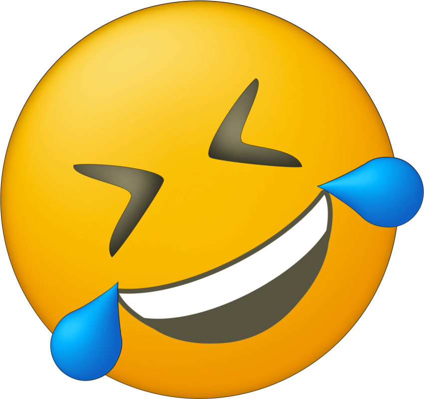 Vector Clipart On Laugh Crying Emoji PNG  Free Download