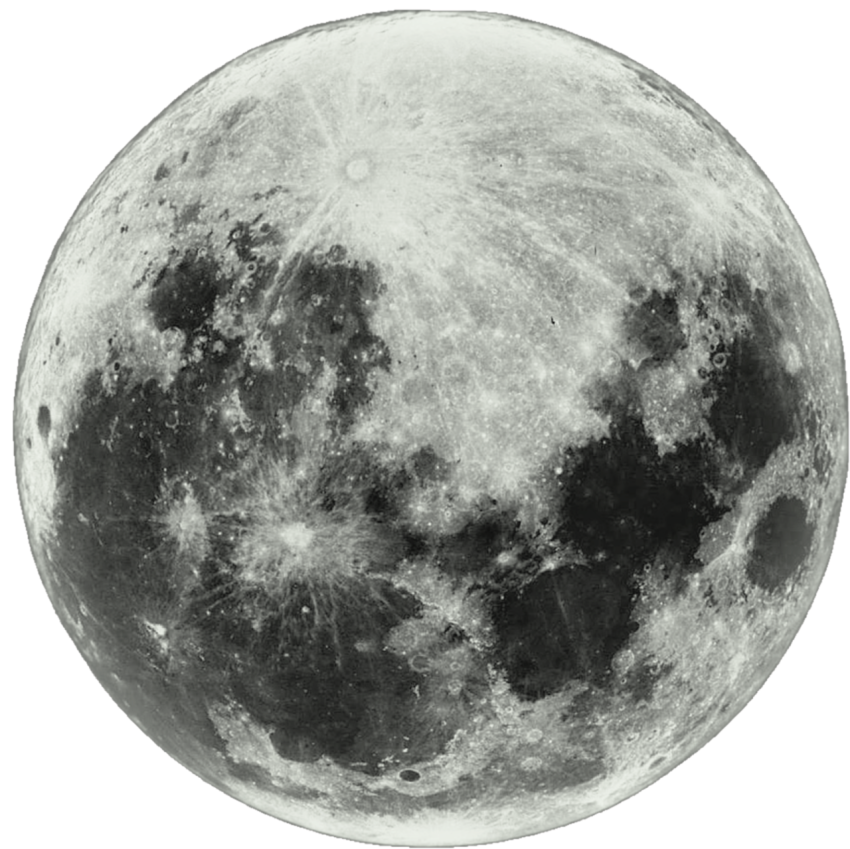 Picsart Moon PNG Picture On Free Download