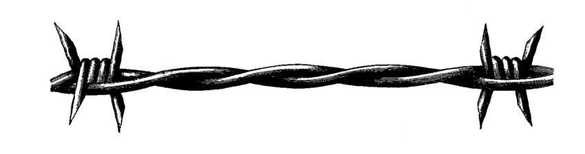 Silhouette Barbwire PNG Image on Free Download