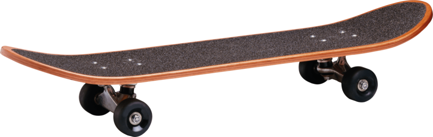 Classic Skateboard PNG Image