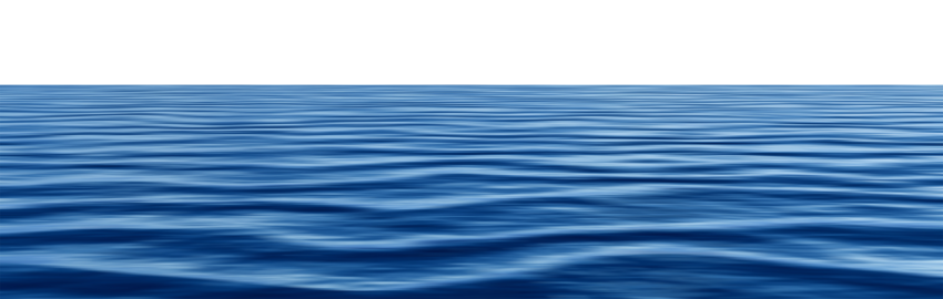 SVg Blue Sea PNG Sticker Free Download