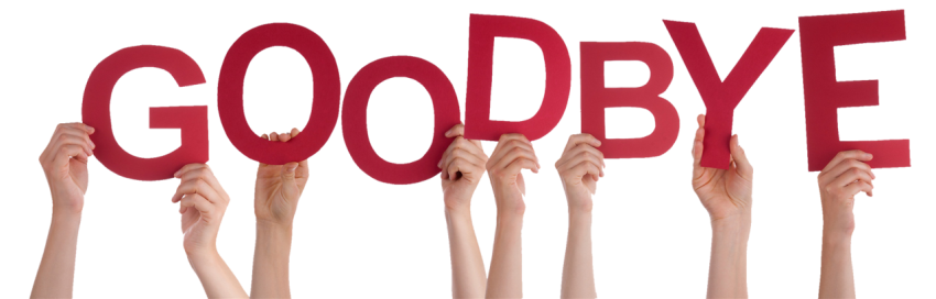 Goodbye with Hands PNG Stock Photo Download