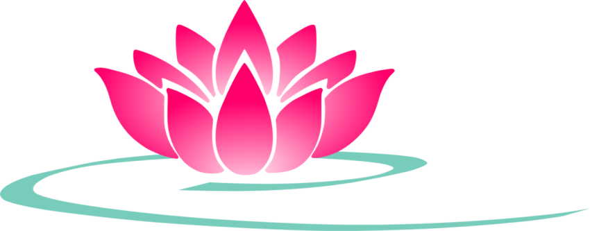 Graphic Art Lotus Flower PNG Image with Remove Background
