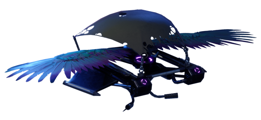 Black Glider PNG Photo Free Download