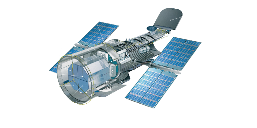 Aesthetic Space Telescope PNG Image Free Download