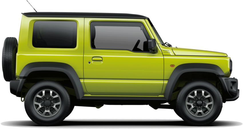 Neon Green Suzuki PNG New Jeep Free Download