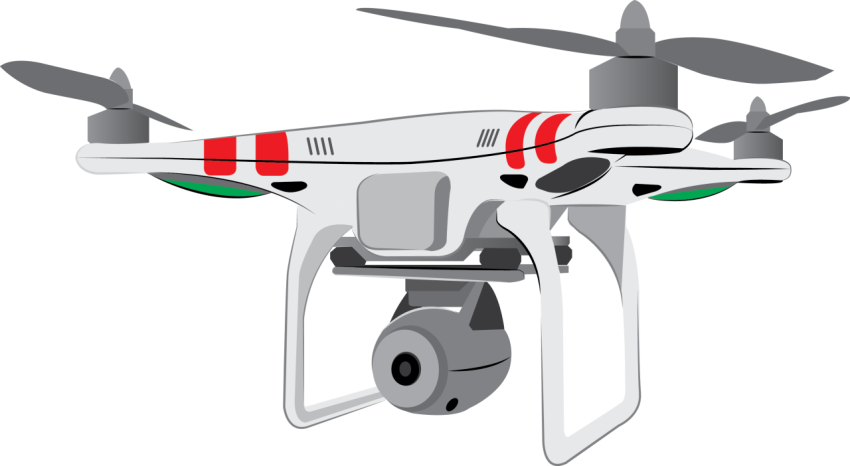 Quadcopter with Camera PNG Free Download
