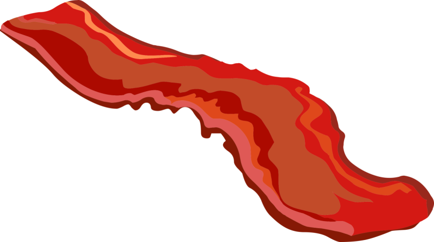 Bacon Pork On Clipart PNG Free Download