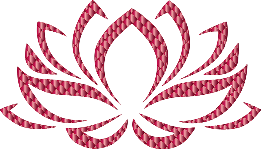 Lotus Flower PNG Outline Image Free Download