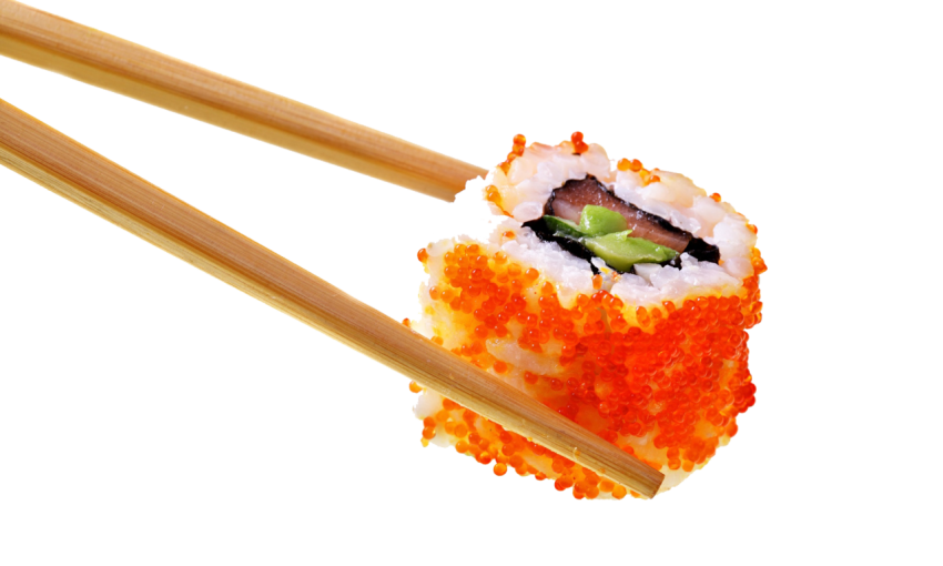 Chopstick Sushi PNG Food Photo Free Download