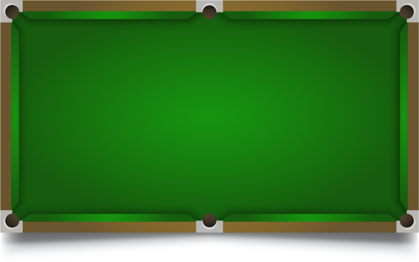 Green Billiard Desk Image On PNGFree