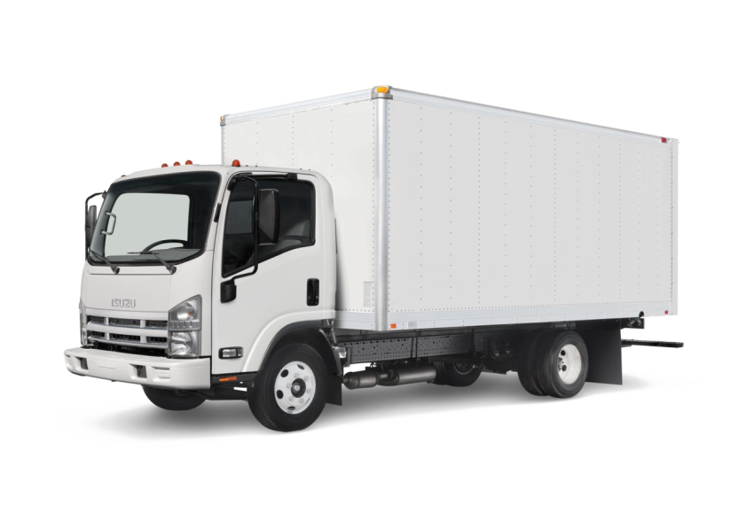 Download Free White Truck PNG Image