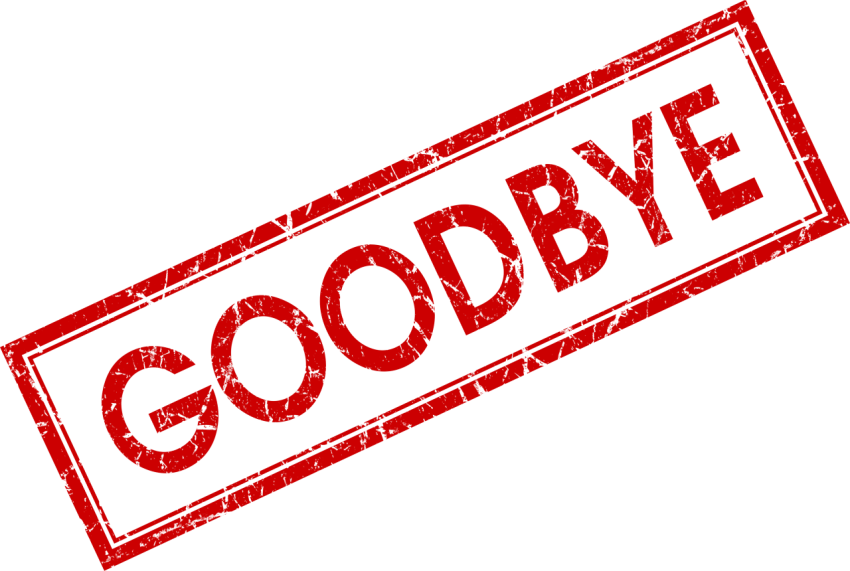 Goodbye PNG Text Free Download