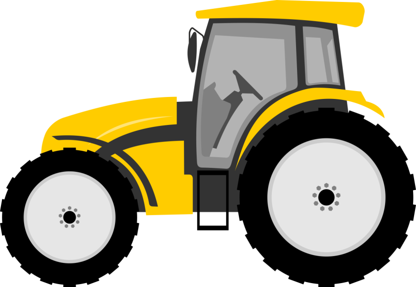 Cartoon Farm Tractor PNG Image Free Download
