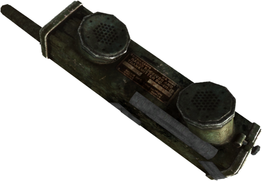 Transparent On Walkie Talkie PNG Free Photo