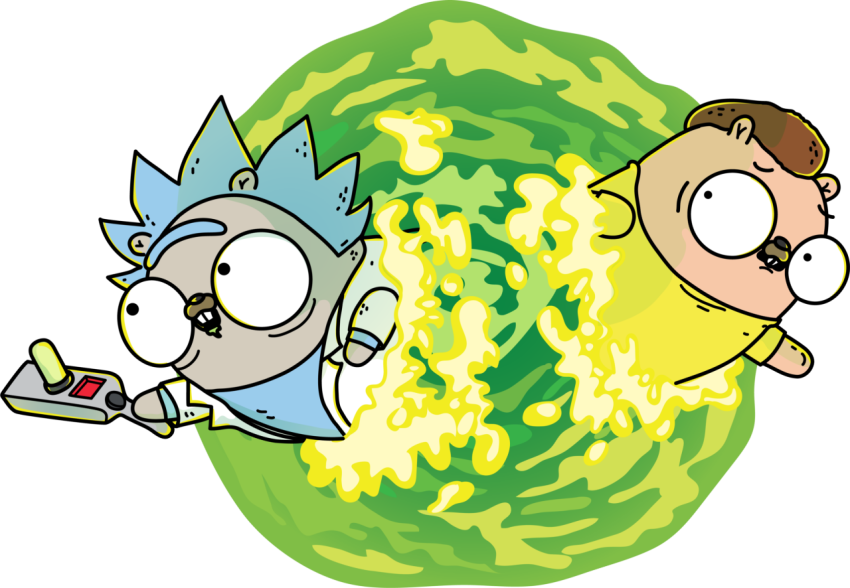 Rick And Morty PNG Poster Free Download