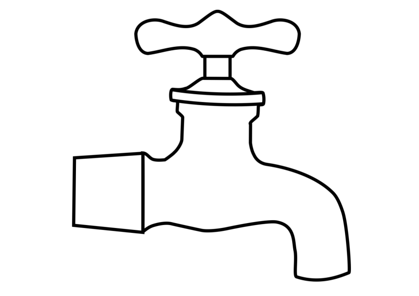 Tap Clipart Vector, Cartoon Tap PNG Download
