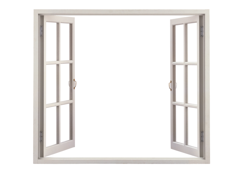 Open Window Frame PNG Image Free Transparent Background