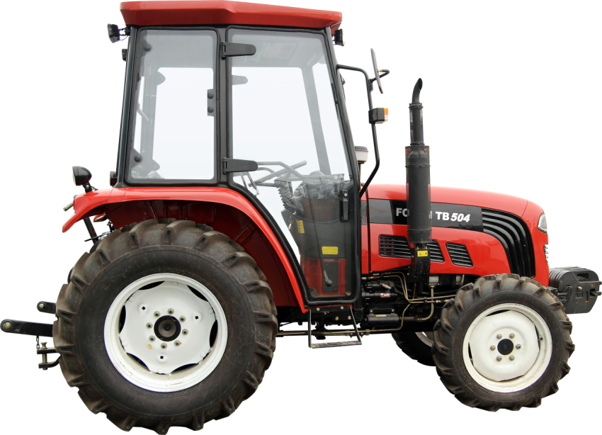 Illustration Tractor PNG Sticker Free Download