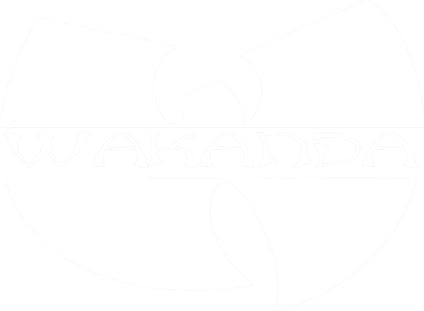 White Wutang Logo PNG free download