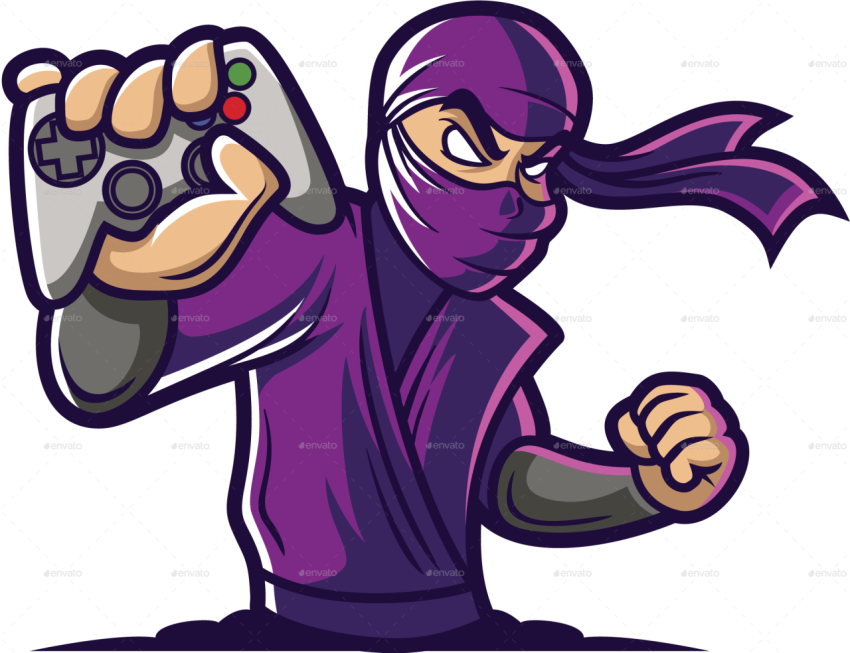 Graming Ninja Sticker PNG Freepik Download