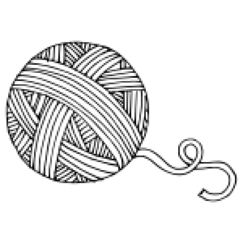 Ball Yarn PNG Transparent Image