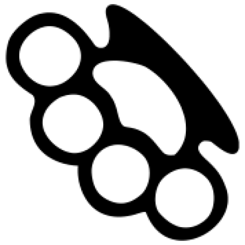 schlagring icon vactor graphic design