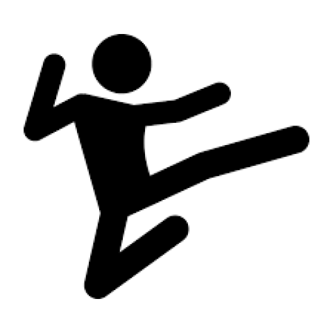 Kick boy icon