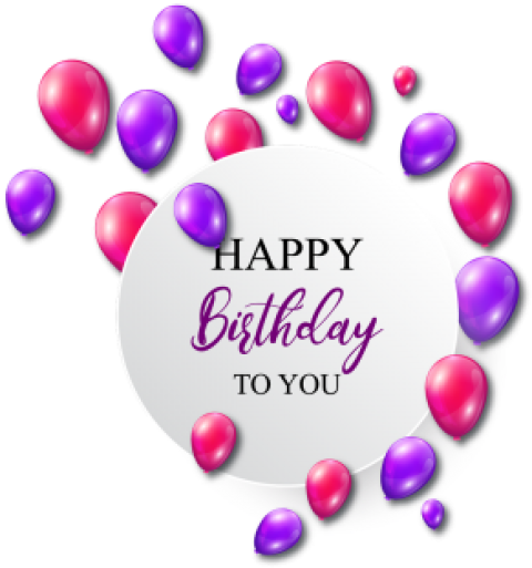 Happy Birthday PNG Logo Graphic Art PNG Free Download
