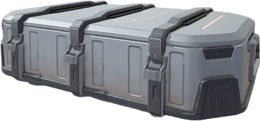 Gun box close for game design render free png