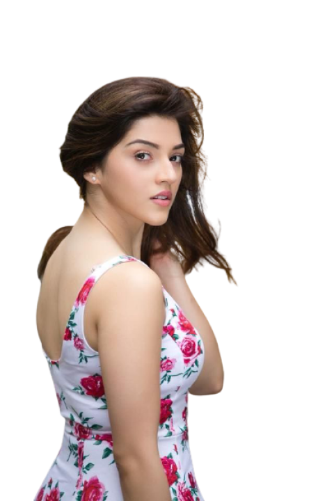 Beautiful modren girl in white selves free png