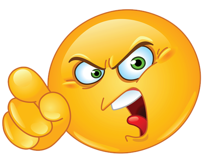 Whatsapp Emoji Angry PNG Sticker On Free Download