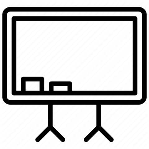 Illustration Vector Whiteboard PNG Icon & Outline