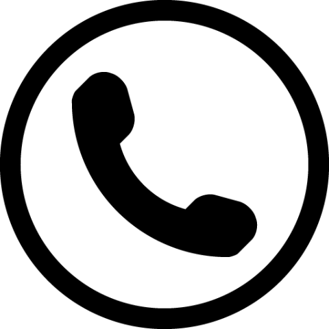 Phone Icon PNG Circle Free Transparent Background