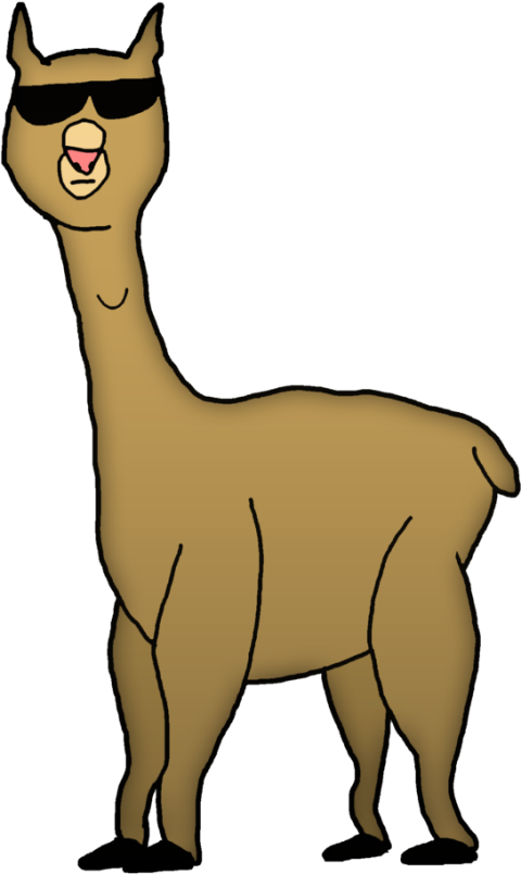 Llama Clipart PNG  Animal Free Art Image