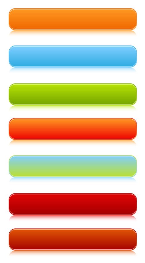 Colourful buttons vector graphic design image