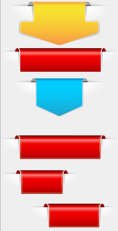 Web banner icon vactor graphic design image
