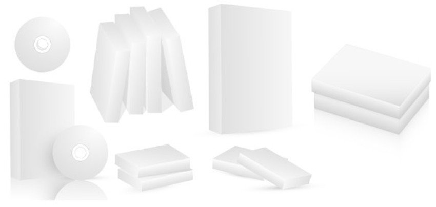Dvd sample pack vector graphic design