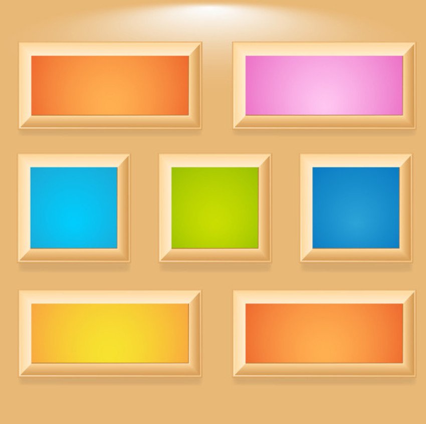 Photo frame vactor graphic design image