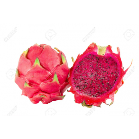 HD Fresh Healthy Dragon kisspy Juice Pitaya Auglis White Fleshed Pitahaya Fruit Food with White Background PNG Image Free Download