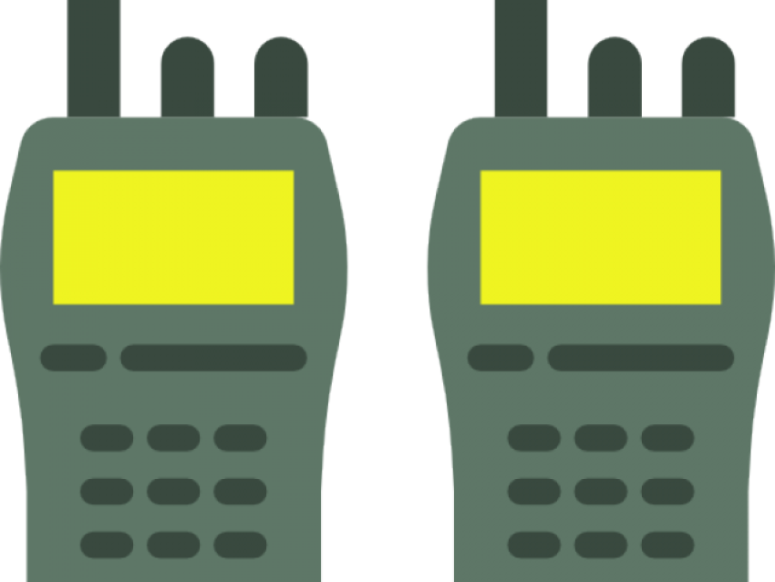 Vector Art & PSD Walkie Talkie PNG Drwaing Free Download