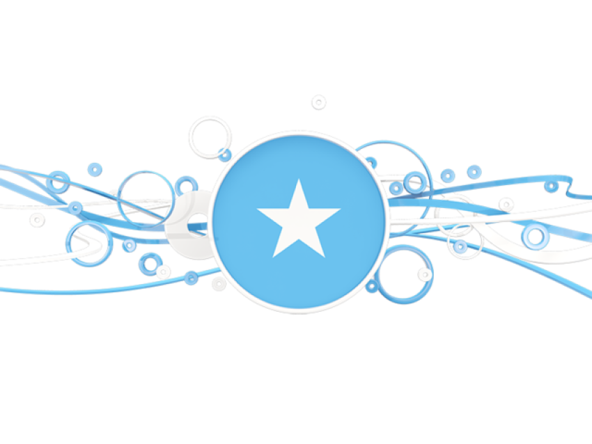 Animated Somalia Flag PNG Design Free Download
