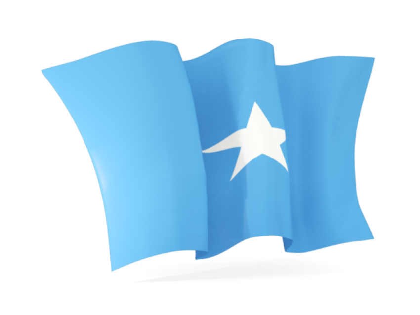 National Flag on Somalia Flag PNG Image Free Download